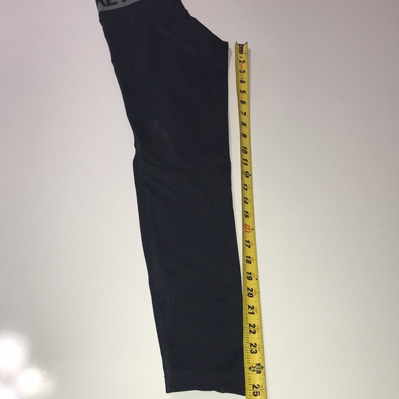 Nike Pro Workout Leggings Size Large (see measurements) Black - Picture 6 of 7